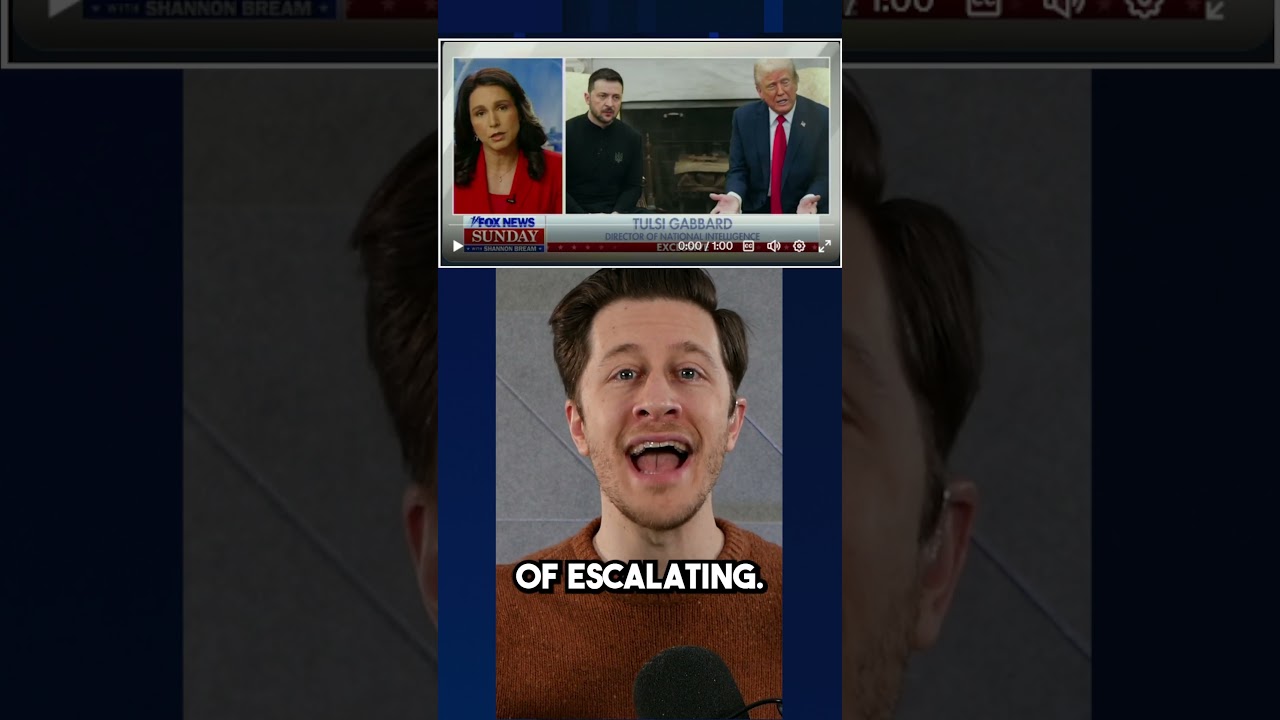 Tulsi Gabbard talks like a Kremlin spokeswoman #shorts