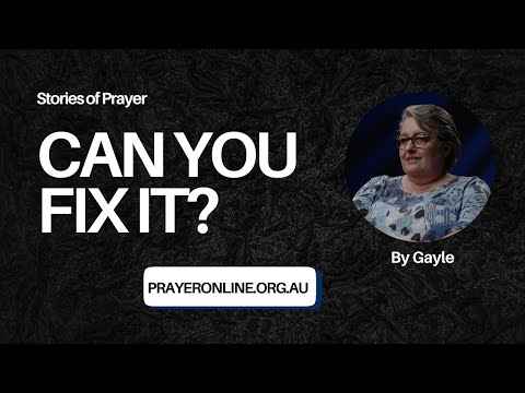 Can you fix it?