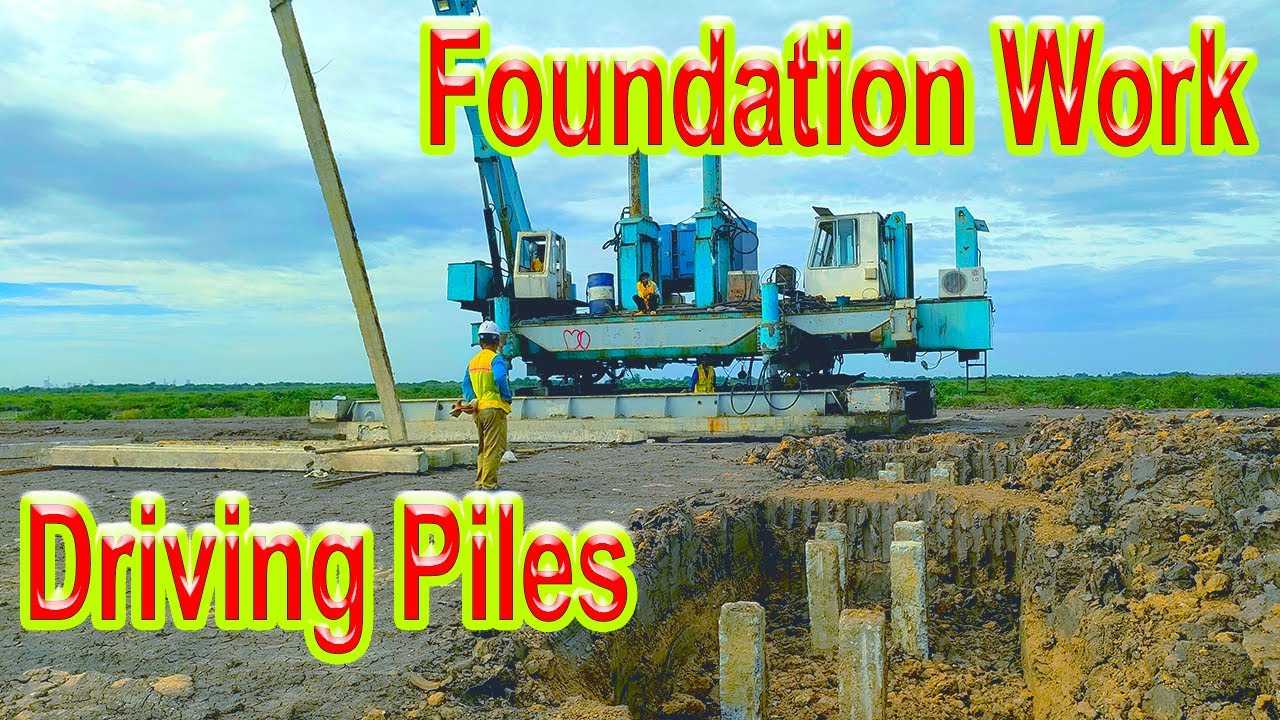 Massive Pile Cap and Foundation Projects in Phnom Penh | Real Construction Site!