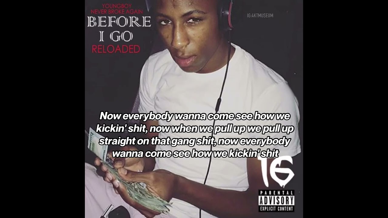 NBA YoungBoy - Kickin’ Shit Lyrics