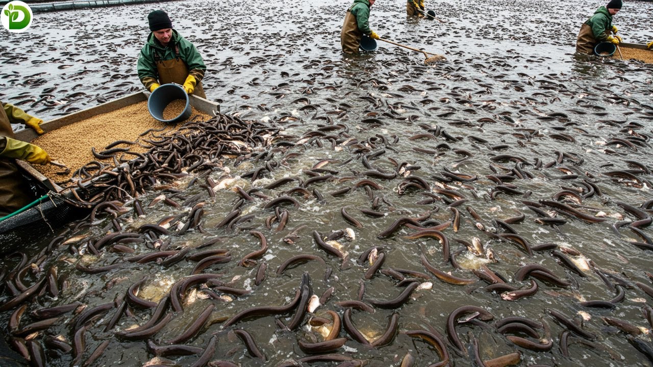 Inside Farming and Processing of Billions of Eels by Southeast Asian Farmers – Eel Farm Secrets