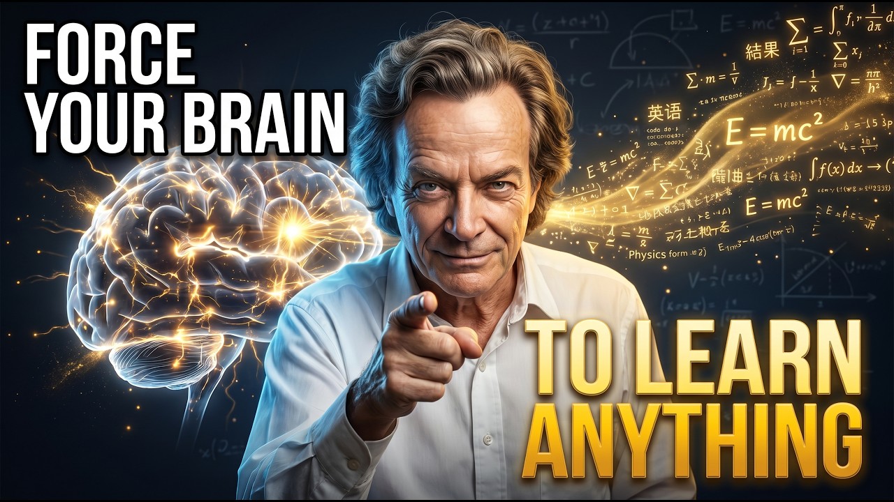 Force Your Brain To Learn ANYTHING In Hours | Feynman's Secret