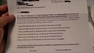 Mortgage Scam Letters