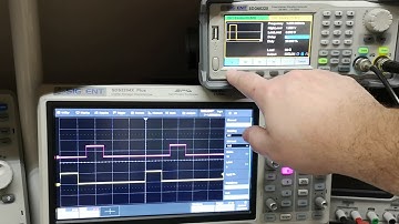 Siglent SDG6022X bug repport 1 (delay and ch1 screen color)
