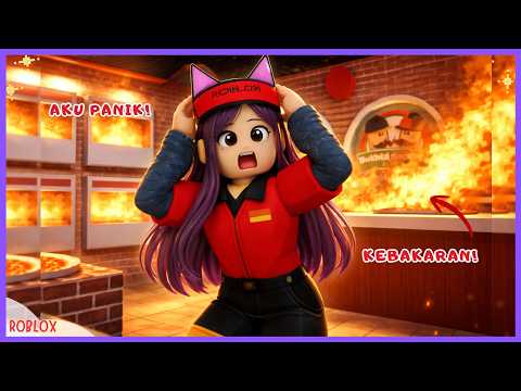 AKU HAMPIR DIPECAT GARA-GARA INI! 😭🍕Work at Pizza Place #robloxindonesia
