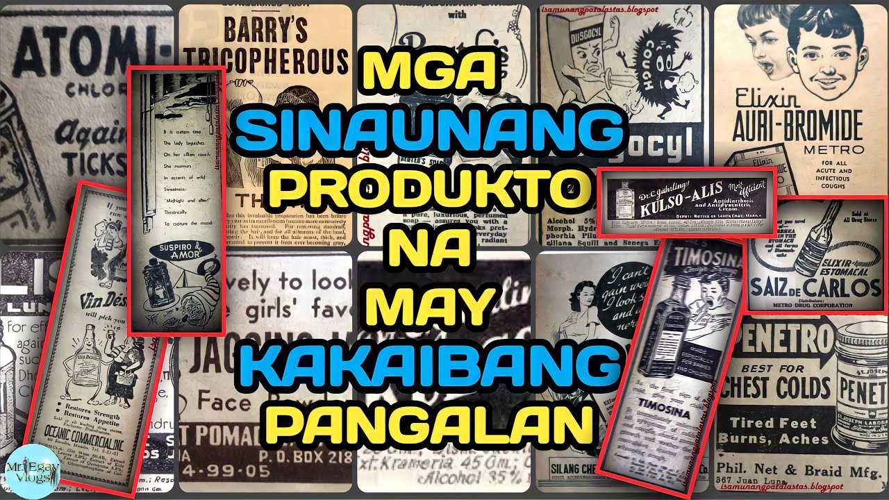 PART 5 : Kung Inabutan Mo Ang Mga Produktong Ito ay Matanda Ka Na |  NOSTALGIA