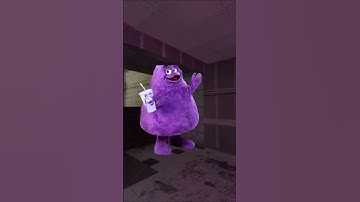 Grimace NextBot in Gmod the Escape #gmod #grimace #nextbots #nextbot #grimaceshake