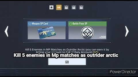 Kill 5 Enemies in Mp Matches as Outrider Arctic
