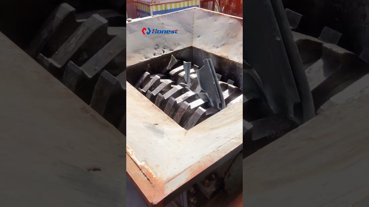 How To Shred Plastic_Scrap Rigid Plastic Shredder Machine_Hard Plastic Shredder_Plastic Shredder