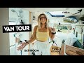 FULL VAN TOUR - For full time #Vanlife - It has EVERYTHING!