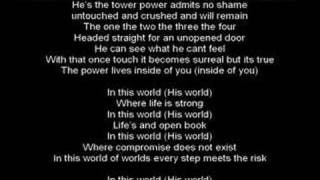 his world lyrics (Crush 40 Version)