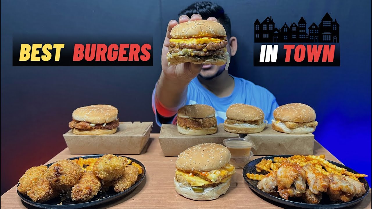 Best Burgers in Town Best Burgers in Dehradun Best Burgers Mukbang