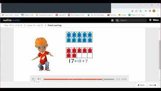 Kindergarten Math Lesson   10-6 Find Parts of 17, 18 and 19