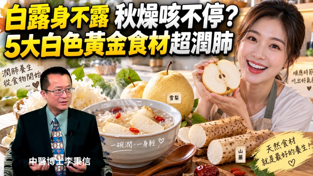 【2026白露養生】「下午白露熱死牛」是真的!今年這天溫差狂降15度,中醫教你3招「身不露」防感冒 「白露身不露」到底是露哪裡?中醫師警告:早晚出門沒顧好這「3個關鍵部位」,寒氣一入體立刻落枕關節痛 縮圖