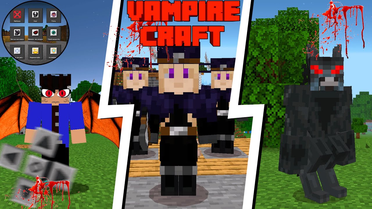 [FINALMENTE] ATUALIZOU ADDON VAMPIRE CRAFT 4.6 *Igual Mod de Pc* para o ...