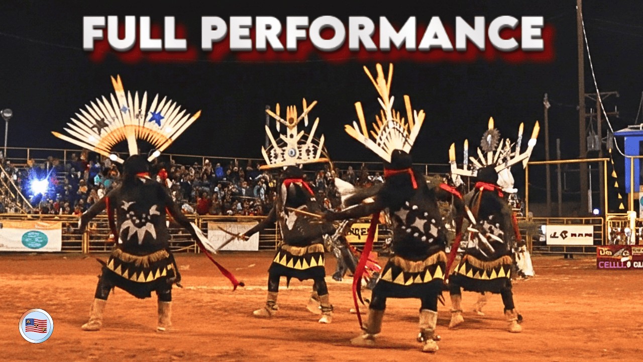 Joe Tohonnie Jr. & Apache Crown Dancers | Navajo Nation Fair (Live)