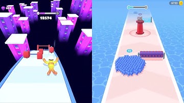 Rope Man Run Vs Count Masters in New Level Walkthrough Mobile Game Update Alltrailers