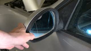 How to replace side Mirror in BMW 3 series cars E46 E90 F30 G20 years 2000 to 2025