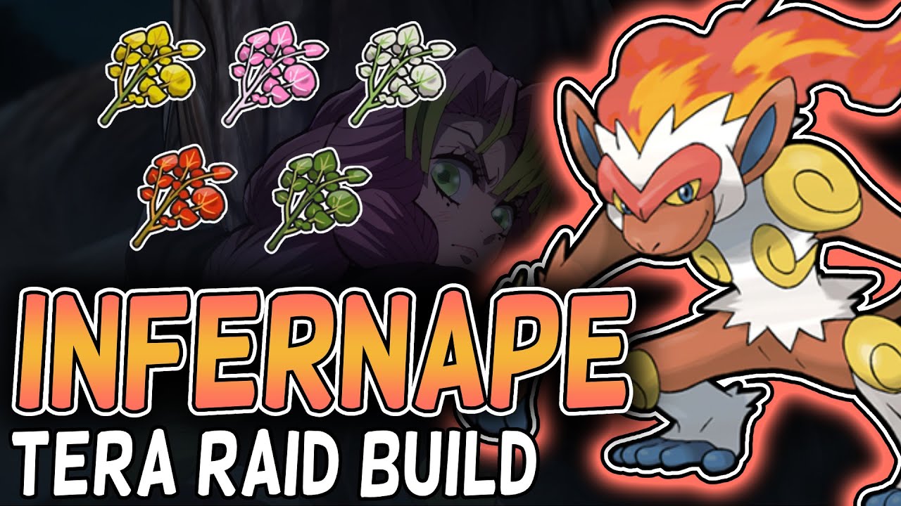 BEST Infernape (fire) Build For Raids In Pokemon Scarlet And Violet