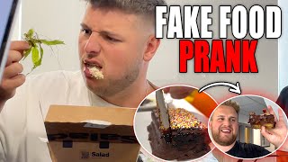 BEST FAKE FOOD PRANK EVER - SORRY BRO