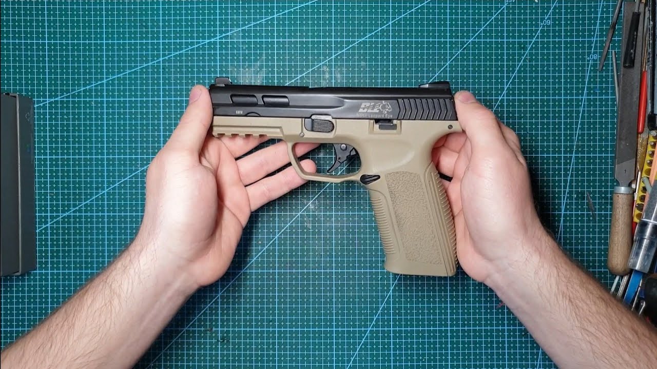 Recenzja pistoletu BLE XAE od firmy ICS