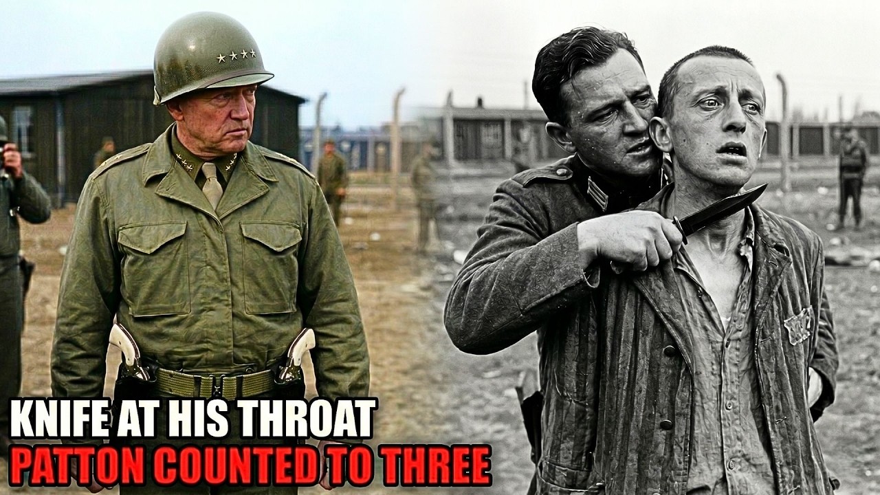 The SS Officer Held a Knife to a Prisoner's Throat in Front of Patton — Patton Counted to Three
