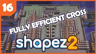 2 in 2 out checkerboard blueprint - Shapez 2 Hard 1000% Challenge EP16