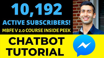 Chatbot Tutorial | MESSENGER BOTS FOR ENTREPRENEURS V 2.0 COURSE FULL BREAKDOWN-Look Inside with me!