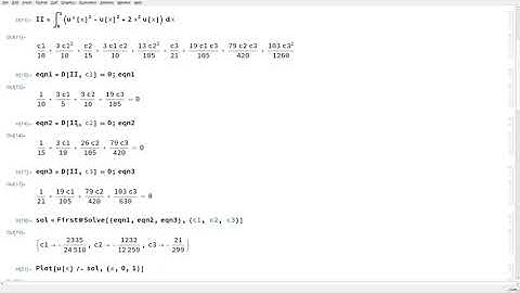 Ritz Method with Polynomial Interpolating Functions