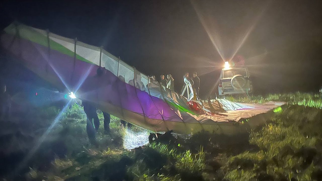 Получив полёт в подарок, разбился на дельтаплане - YouTube