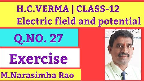 Two particles  A and B having charges q and 2q respectively | H.C.VERMA |ELECTRIC FIELD & POTENTIAL