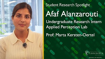 Student Research: Afaf Alanzarouti - using virtual reality to make MRIs less stressful for children
