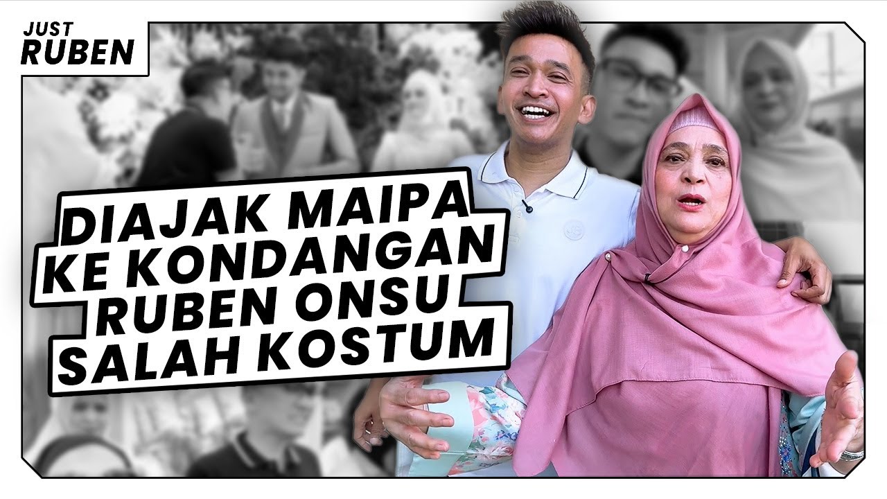 Just Ruben - Diajak Maipa kondangan, Ruben  onsu salah kostum