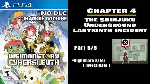 Digimon Story Cyber Sleuth (PS4 PRO) - **No DLC** | **Hard Mode** Chapter 4 - Part 5/5