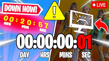 FORTNITE CHAPTER 7 COUNTDOWN LIVE🔴 24/7 & How Long Till Fortnite Downtime Is Over?