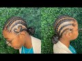 HOW TO: Stitch braids with heart design |Trending Hairstyle