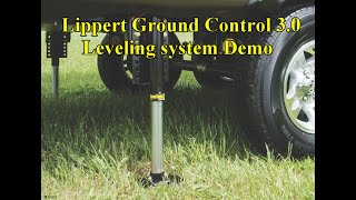 How to use Lippert Ground Control RV Leveling  A Live Demo