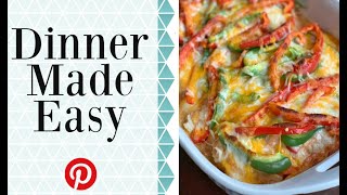 Fajita baked chicken tutorial l pinterest recipe