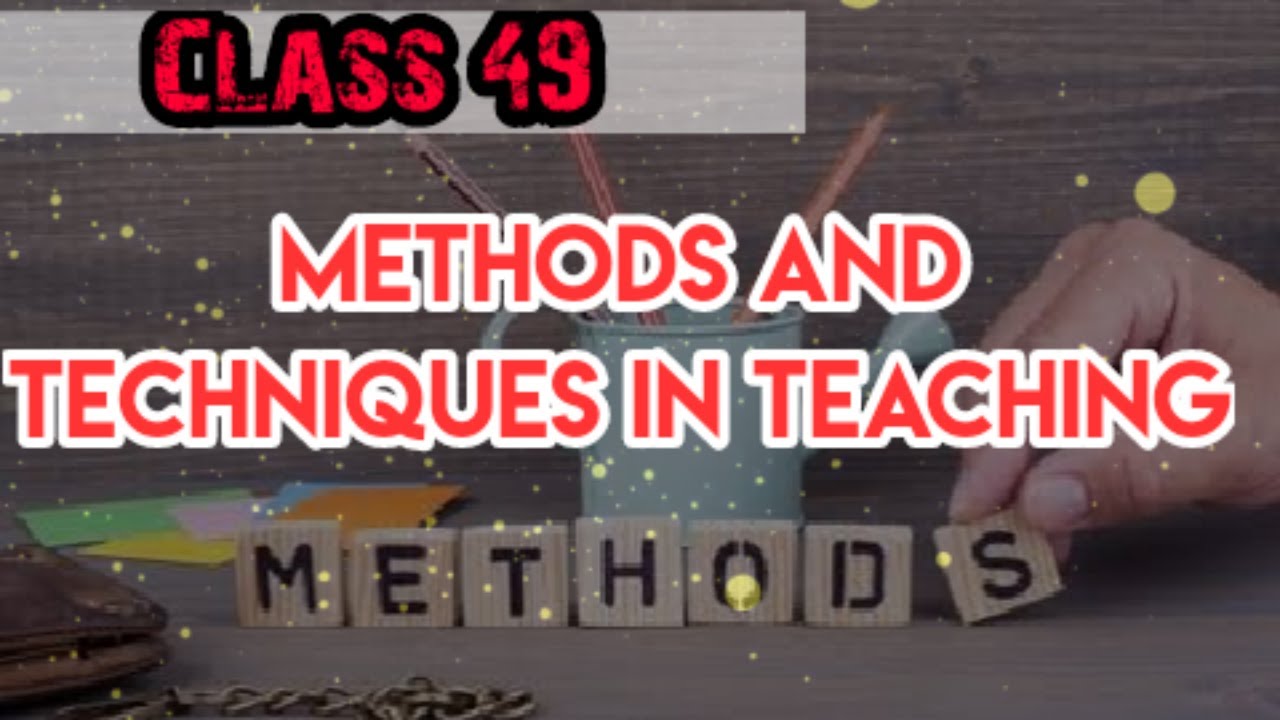 Methods and Techniques in Teaching Use of ICT in Teaching Audio