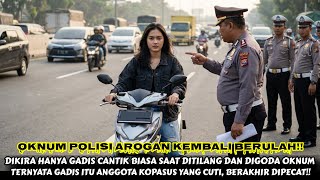 GEGER‼️OKNUM POLISI BERULAH LAGI. BERANI MENGGODA \u0026 TILANG PRAJURIT AKTIF. GINI NASIBNYA SEKARANG!!