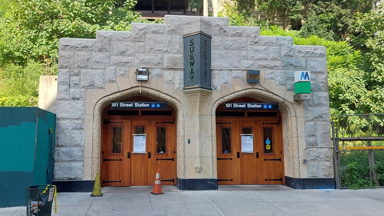 MTA NYC Subway: R211A (A) Train + A Tour of the 181st Street Station 