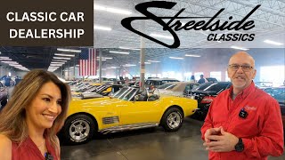 STREETSIDE CLASSICS TAKE A TOUR WITH ME INSIDE THE BIGGEST CLASSIC CAR COLLECTION DEALERSHIP