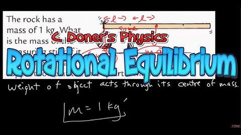 IB Physics: Rotational Equilibrium