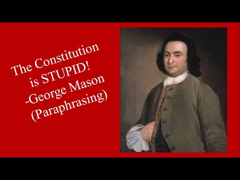 Vídeo: Per què George Mason era un antifederalista?