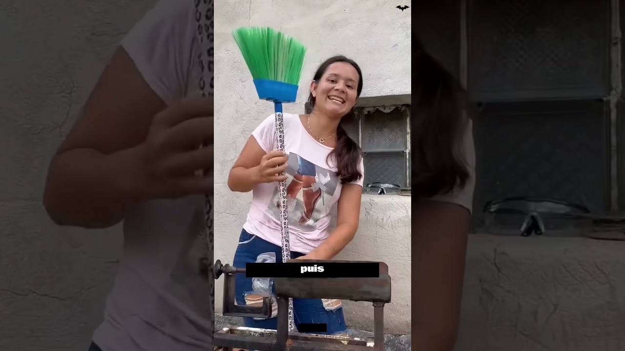 Cette femme gagne de l’argent avec des déchets en plastique ♻️ #recyclage #business #plastique