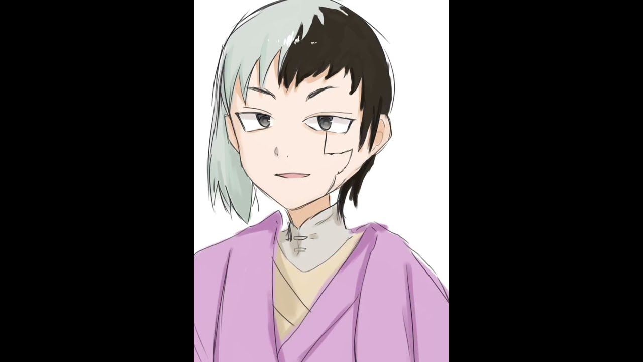 【リクエスト】新人絵描きがDr.STONEのあさぎりゲンさん描いてみた！#Dr.STONE #あさぎりゲン  #イラスト #よければチャンネル登録お願いします