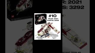 RANKING TOP 10 LEGO STAR WARS UCS SETS PART 1! #lego #legostarwars