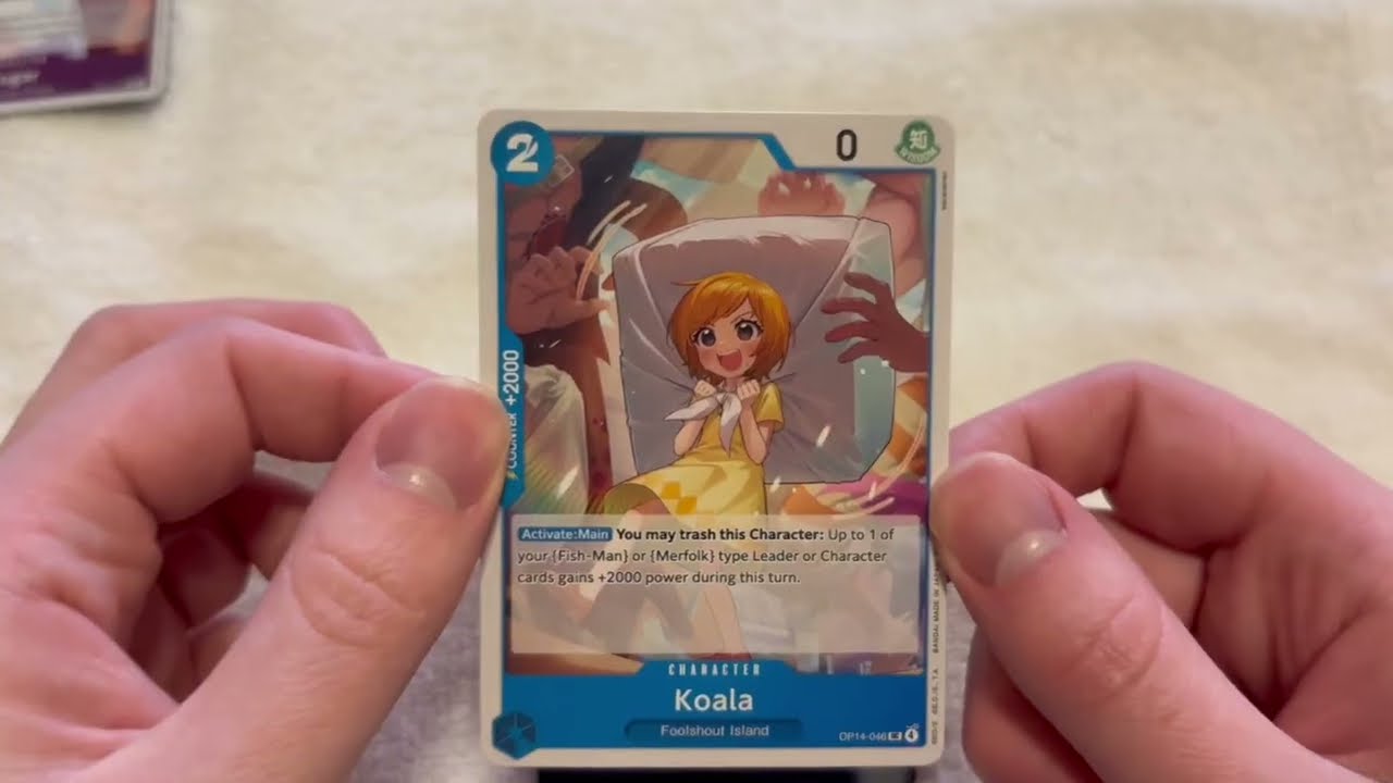 BRAND NEW! AWESOME HOLO'S! ONE PIECE - THE AZURE SEA'S SEVEN CARD BREAK - TCG