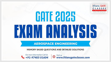 GATE 2025 AE Paper Analysis | GATE Aerospace Engineering Question Paper Solution and Answer Key