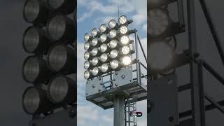 Crafting an Ultra-Detailed Model Soccer Stadium with Working Lights &amp; LED Screens (ASMR) #automobile